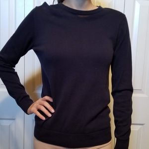Navy sweater